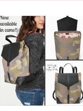 STELLA & DOT camo backpack country concert  back to school  military vacation